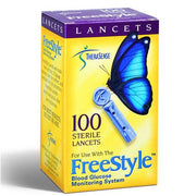 Buy Abbott Diabetes Freestyle Blood Glucose Finger Lancets (100 Count)  online at Mountainside Medical Equipment