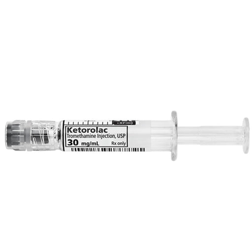 Fresenius Kabi Fresenius Simplist Ketorolac for Injection Prefilled Syringes 30 mg/mL, 1 mL x 24/Pack | Mountainside Medical Equipment 1-888-687-4334 to Buy
