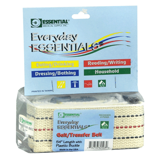 Buy Essential Medical Gait Belt with Plastic Buckles  online at Mountainside Medical Equipment