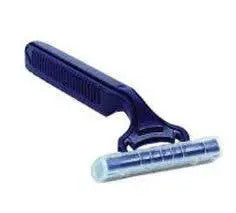 Grip-N-Glide Disposable Face Razors 100/Box Double Blade for smooth and precise shaving care.