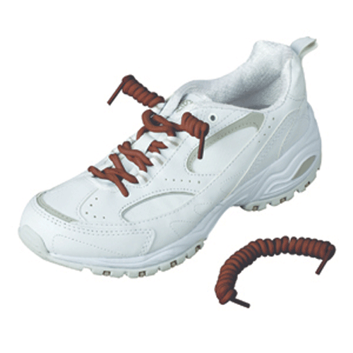 Buy Briggs Healthcare/Mabis DMI HealthSmart Coiler Shoe Laces - Brown  online at Mountainside Medical Equipment