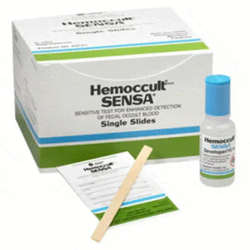 Beckman Coulter Hemoccult Sensa 100 Single Slide Test Cards, 2-Developers & 100 Applicators | Mountainside Medical Equipment 1-888-687-4334 to Buy
