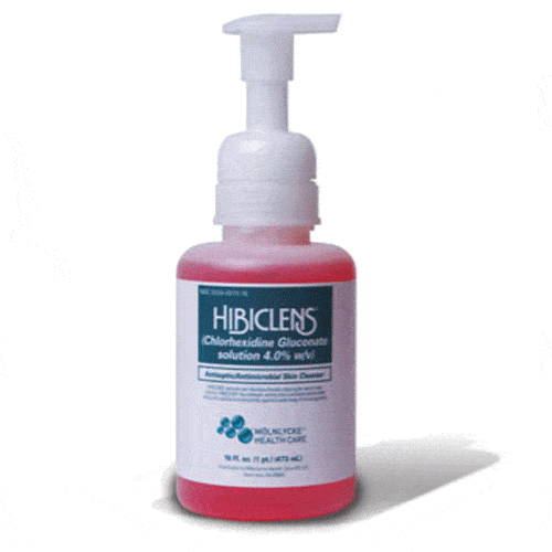 Instant Hand Sanitizer, | Hibiclens Antimicrobial Antiseptic Hand Cleanser 16 oz Pump  (Chlorhexidine Gluconate)