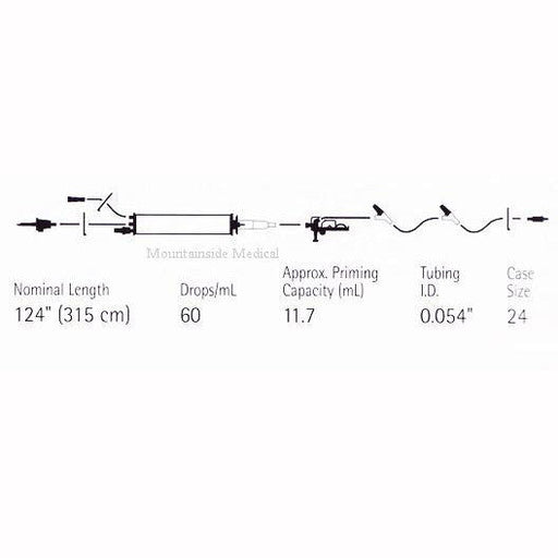 Buy Hospira LifeShield PlumSet Microdrip SoluSet 60 Drop Iv Set  online at Mountainside Medical Equipment