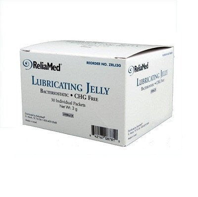 Buy ReliaMed Lubricating Jelly 3g Packets 30 Count  online at Mountainside Medical Equipment