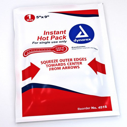 Buy Dynarex Instant Hot Pack, Disposable Heat Pack, Large 5x9 Size  online at Mountainside Medical Equipment