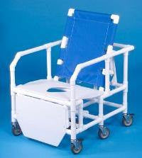Bariatric Commodes | Bariatric Reclining Shower Chair Commode
