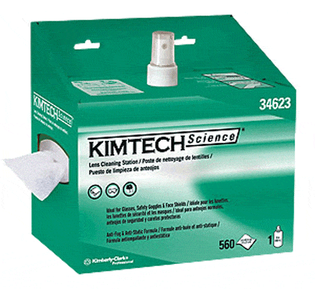 Buy Kimberly-Clark Professional Kimwipes Lens Cleaning Wipe System  online at Mountainside Medical Equipment