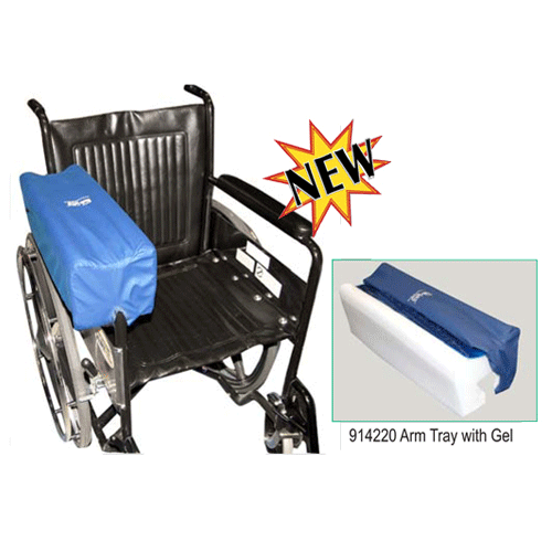 Wheelchair Accessories | Lateral Stabilizer Arm Platform Trough Tray