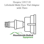 Lifeshield Multi Dose Vial Adapter with Clave Connector for secure, sterile medication and safety in healthcare.