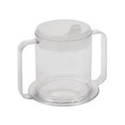 Buy Drive Medical Lifestyle Clear 2-Handle Drinking Cup 10 oz  online at Mountainside Medical Equipment