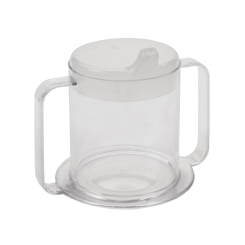 Buy Drive Medical Lifestyle Clear 2-Handle Drinking Cup 10 oz  online at Mountainside Medical Equipment
