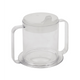 Lifestyle Clear 2-Handle Drinking Cup 10 oz