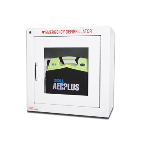Buy Zoll Metal Wall Defibrillator Cabinet with Alarm for Zoll AED Plus  online at Mountainside Medical Equipment