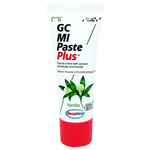 Crema dental GC MI Paste Plus con Recaldent