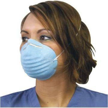 Dynarex Molded Face Masks, Blue 50/Box | Mountainside Medical Equipment 1-888-687-4334 to Buy