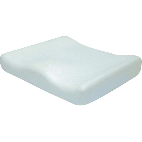 drive Contoured Seat Cushion - Molded Foam, Great for Wheelchairs - 18 in x  16 in x 2 in