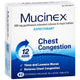 Mucinex Chest Congestion 12-Hour Extended Release Bi-Layer Tablets 40 ct