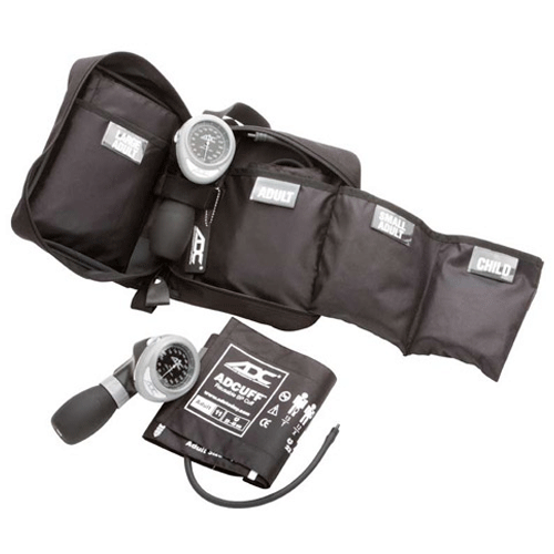NOVAMEDIC Professional Black Pediatric Size Blood Pressure Machine,  7.2”-10.5, Aneroid Sphygmomanometer Medical Supplies, Manual Emergency BP  Monitor