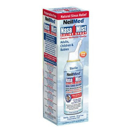 Nasamist Isotonic Saline Nasal Spray 75 mL