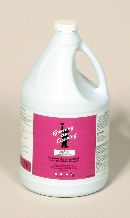 Green Cleaning Products | No Zinc Floor Finish Gallon Container # DIC12