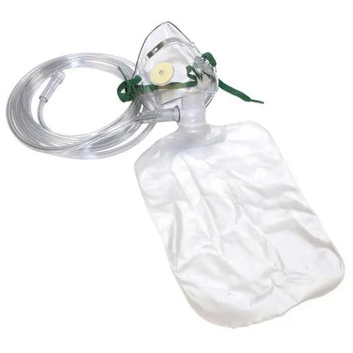 Dynarex Non Rebreather Oxygen Mask Pediatric with 7 foot tubing and safety vent | Mountainside Medical Equipment 1-888-687-4334 to Buy