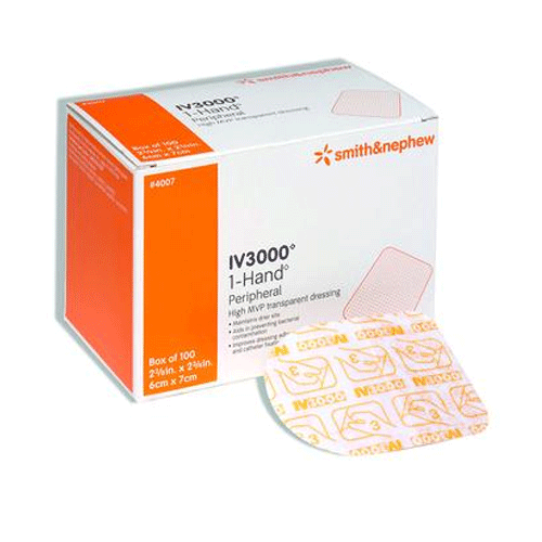 Wound Care | Opsite IV 3000 Dressing 4" x 5 1/2", 10 dressings per box