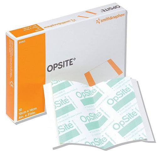 transparent film dressing Opsite Transparent Film Dressing for Wound and IV Site Protection — Mountainside Medical