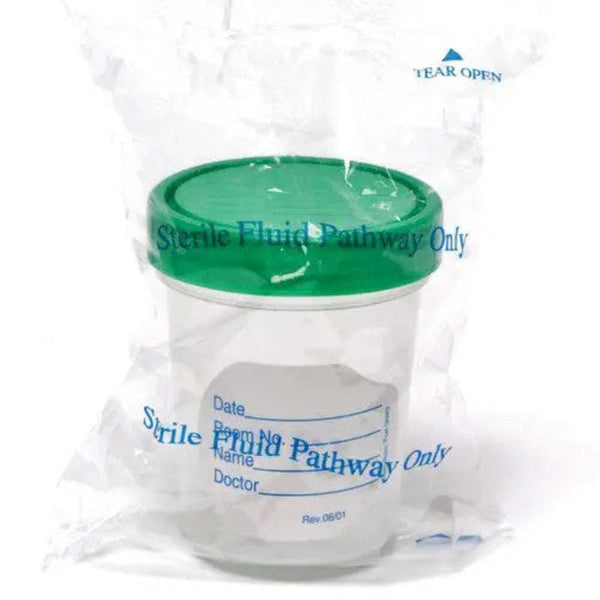 Urine Specimen Cup for accurate lab testing, ensuring hygiene and reliability in medical diagnostics.