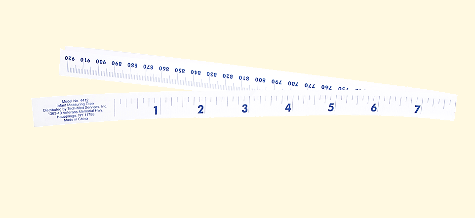 Measure Tapes by Deroyal,Tape, Measure, Paper, Ster, 36