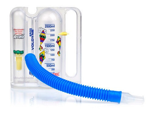 Incentive Spirometers | Pediatric Voldyne Volumetric Incentive Spirometer Breathing Exerciser 2500ml