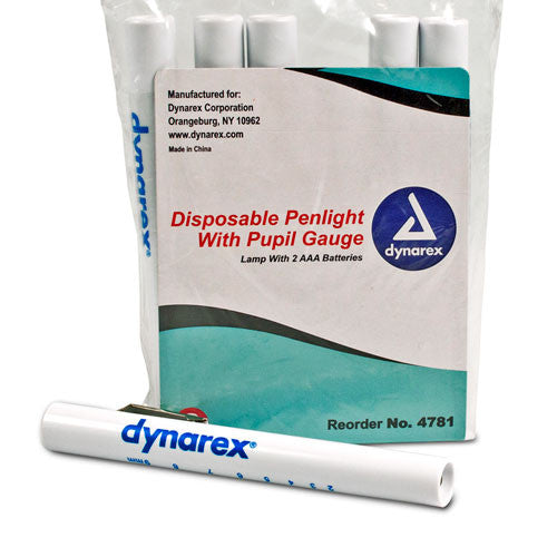 Dynarex Penlights, Disposable, High-Intensity, 6 pack | Buy at Mountainside Medical Equipment 1-888-687-4334
