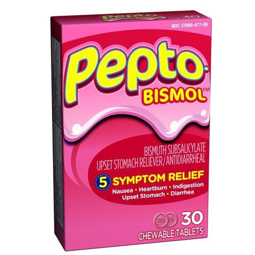 Buy Procter & Gamble Pepto Bismol Chewable Tablets 48 Count  online at Mountainside Medical Equipment