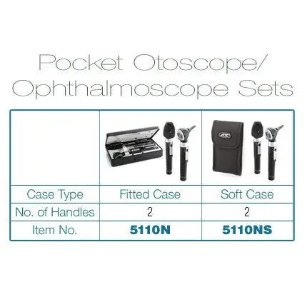 Buy ADC Pocket Otoscope and Ophthalmoscope Combo Set  online at Mountainside Medical Equipment