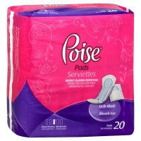 Poise Pads Bladder Protection, Moderate 20/Bag — Mountainside Medical  Equipment