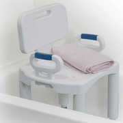 Buy Drive Medical Premium Adjustable Shower Chair with Back and Arms  online at Mountainside Medical Equipment