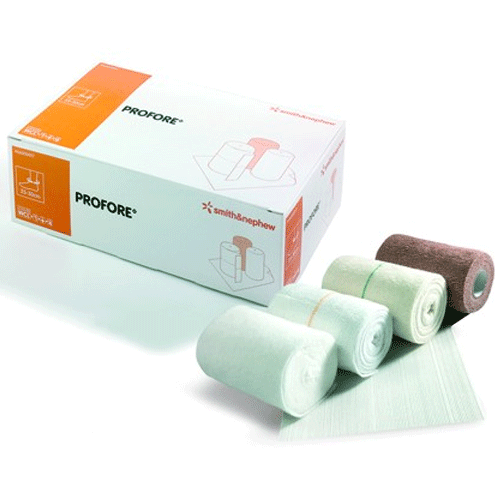 Shop for Profore Compression Bandage Dressing System with Multi Layers used for Compression Bandages