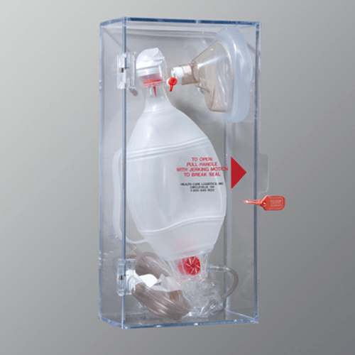 Buy Healthcare Logistics Quick-Access Resuscitation Bag Wall Mounted Holder  online at Mountainside Medical Equipment