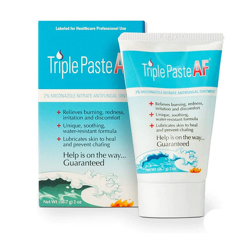Older packaging of Triple Paste AF Antifungal Ointment (2% Miconazole Nitrate)