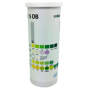 Roche Chemstrip 5 OB Urine Test Strips 100/Vial for thorough diagnostics and essential health monitoring.