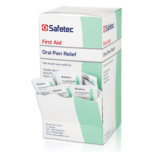 Oral Pain Relief, | Oral Anesthetic Pain Relief Gel Packet, 144/bx