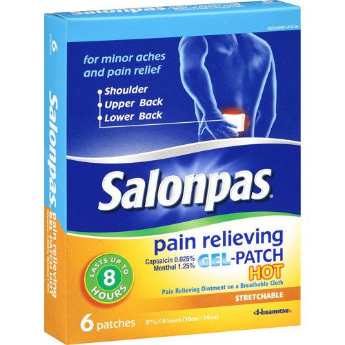 Pain Management | Salonpas Pain Relieving Hot Patches