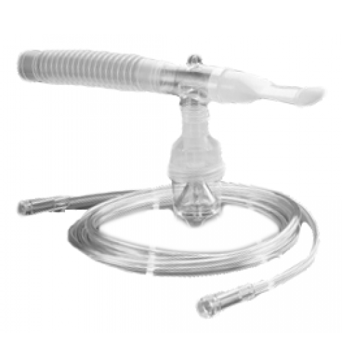 Nebulizer Kit, | Nebulizer Kit with Anti-Drool T-Mouthpiece, Reservoir Tube & 7' Tubing