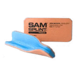 Buy Sam Medical Sam Finger Splint Orange Blue, 1.8" x 3.75" - 12 Pack  online at Mountainside Medical Equipment