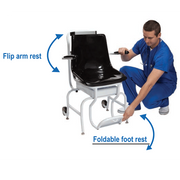 Buy Health-O-Meter Digital Portable Chair Scale with 6V Rechargeable Battery & Charger  online at Mountainside Medical Equipment