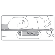 Buy Health-O-Meter Digital Portable Pediatric Baby Tray Scale  online at Mountainside Medical Equipment