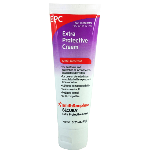 Secura Extra Protective Cream 3.25 oz Tube provides advanced skin barrier and moisture for sensitive skin.
