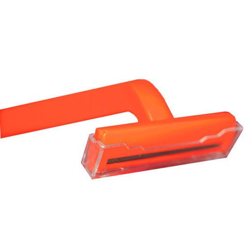 Razors, Single Blade, Orange 100/Box — Mountainside Medical Equipment