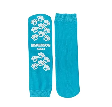 Buy Slipper Socks, Terries™ Large Teal Above the Ankle used for Non Skid Socks