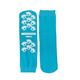 Slipper Socks, Terries™ Large Teal Above the Ankle